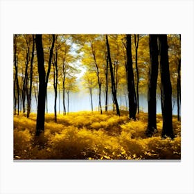 Autumn Forest 55 Canvas Print