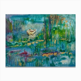 Wall Art, Colorful & Calm Waters Canvas Print