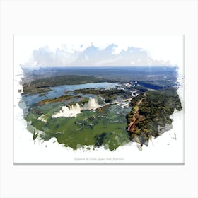 Garganta Del Diablo, Iguazú Falls, Argentina Canvas Print