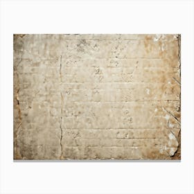 Ancient Stone Wallpaper Encompassing Clean Empty Sheetdoesnt Come Armed With Any Antecedents Set (3) Canvas Print