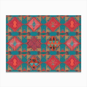 Tapestry of the middle east Canvas Print