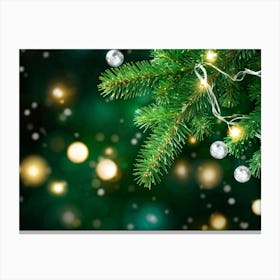 Christmas Tree 90 Canvas Print