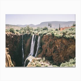 Waterfall Morocco Canvas Print