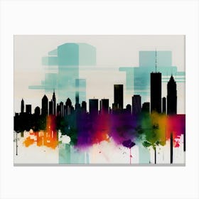 New York City Skyline 81 Canvas Print