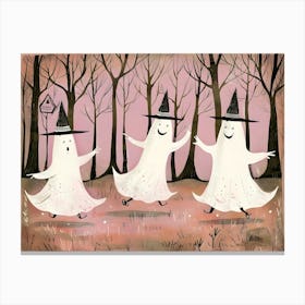 Ghosts In The Woods 8 Canvas Print