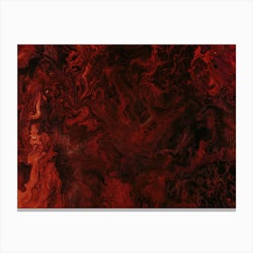 'Blood Red' Canvas Print