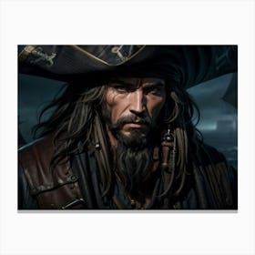 Pirates Of The Lost Sea Canvas Print