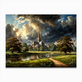 Salisbury Cathedral Canvas Print