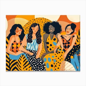 Women Of Color 27 Canvas Print