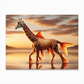 Giraffish 1 Canvas Print