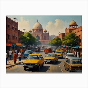 Taj Mahal Canvas Print