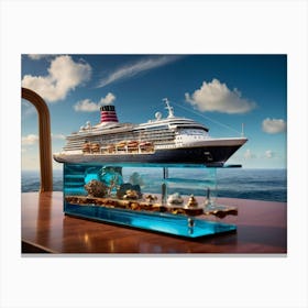 Disney Cruise Ship 1 Canvas Print