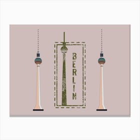 Berlin Tower Canvas Print