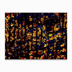 Abstraction Yellow Unknown Canvas Print