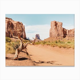 Monument Valley Highway Canvas Print