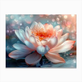 Lotus Flower 70 Canvas Print