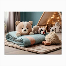 Teddy Bear 2 Canvas Print