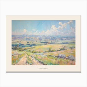 Western Landscapes Great Plains 3 Poster Canvas Print