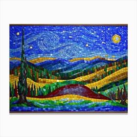 Starry Night 6 Canvas Print