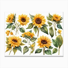 Sunflowers 8 Canvas Print