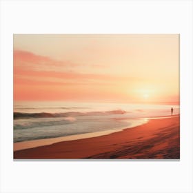 California Dreaming - Serene Sunset Canvas Print