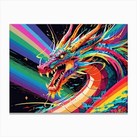 Dragon Painting 2 Canvas Print