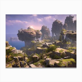 Fantasy World Canvas Print