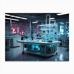 Laboratory Canvas Print