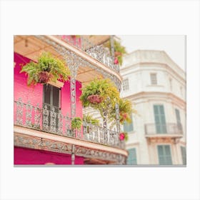 French Quarter In Nola Canvas Print