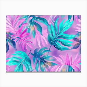 Tropical Leaves 25 Canvas Print