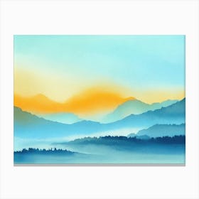 Lake Country Canvas Print