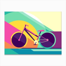 Road Bike 2 Canvas Print
