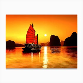 Travel VietNam 1 Canvas Print