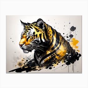 Tiger Painting 3 Canvas Print