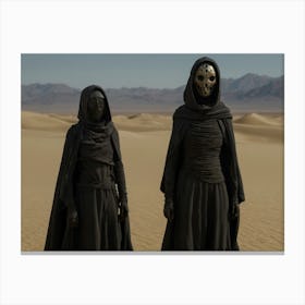 Dune's Moon 7 Canvas Print