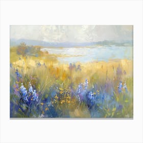 Lupine Field Canvas Print