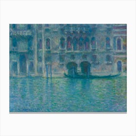 Palazzo Da Mula, Venice (1908), 1, Claude Monet Canvas Print