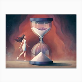 Hourglass 1 Canvas Print