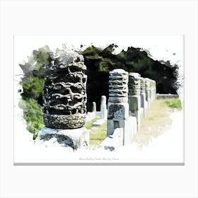 Ming Xiaoling Tomb, Nanjing, China Canvas Print