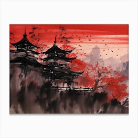 Chinese Pagoda Canvas Print