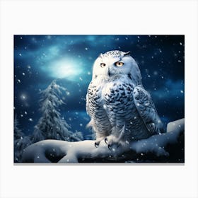 Snowy Owl Canvas Print