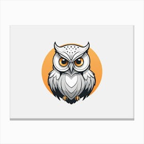 Owl Logo Canvas Print