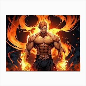 The One Escanor  Canvas Print