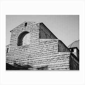 Florence In Black And White 7 Canvas Print