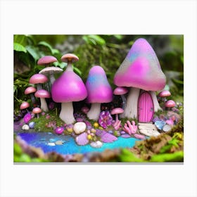 Fairy Garden 3 Canvas Print