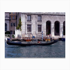 Gondolier - Anton Maliar art photo Italy Italian photography travel Venice gondola Canvas Print