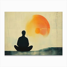 Meditation Buddha Canvas Print