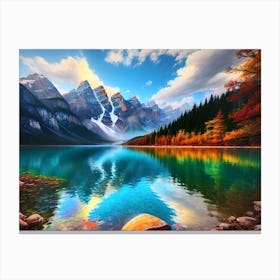 Mountain Lake 49 Canvas Print
