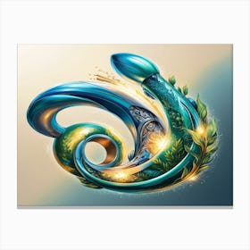 Symbiosis 8 Canvas Print