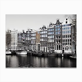 Amsterdam Canals 10 Canvas Print